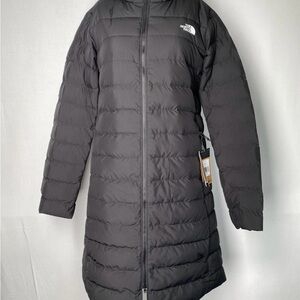 The North Face Women's Long Black Puffer Jacket